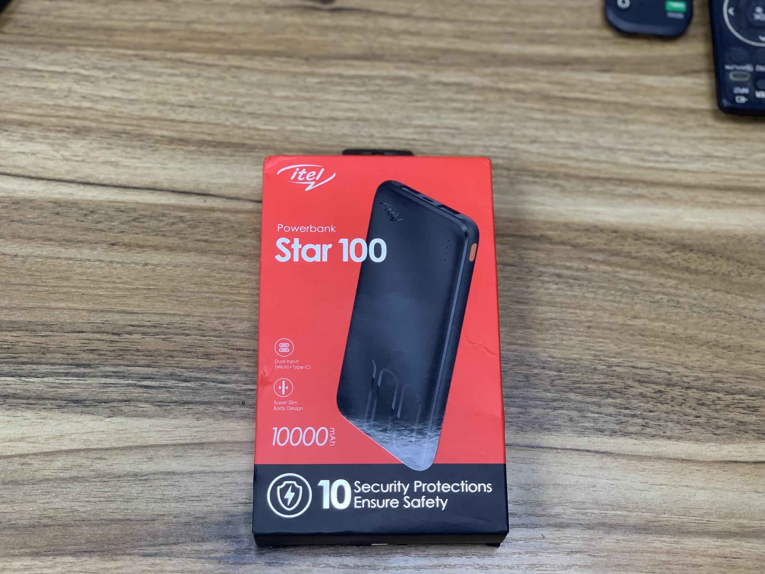 Itel Star 100 (IPP-53) Power Bank - 10,000mah